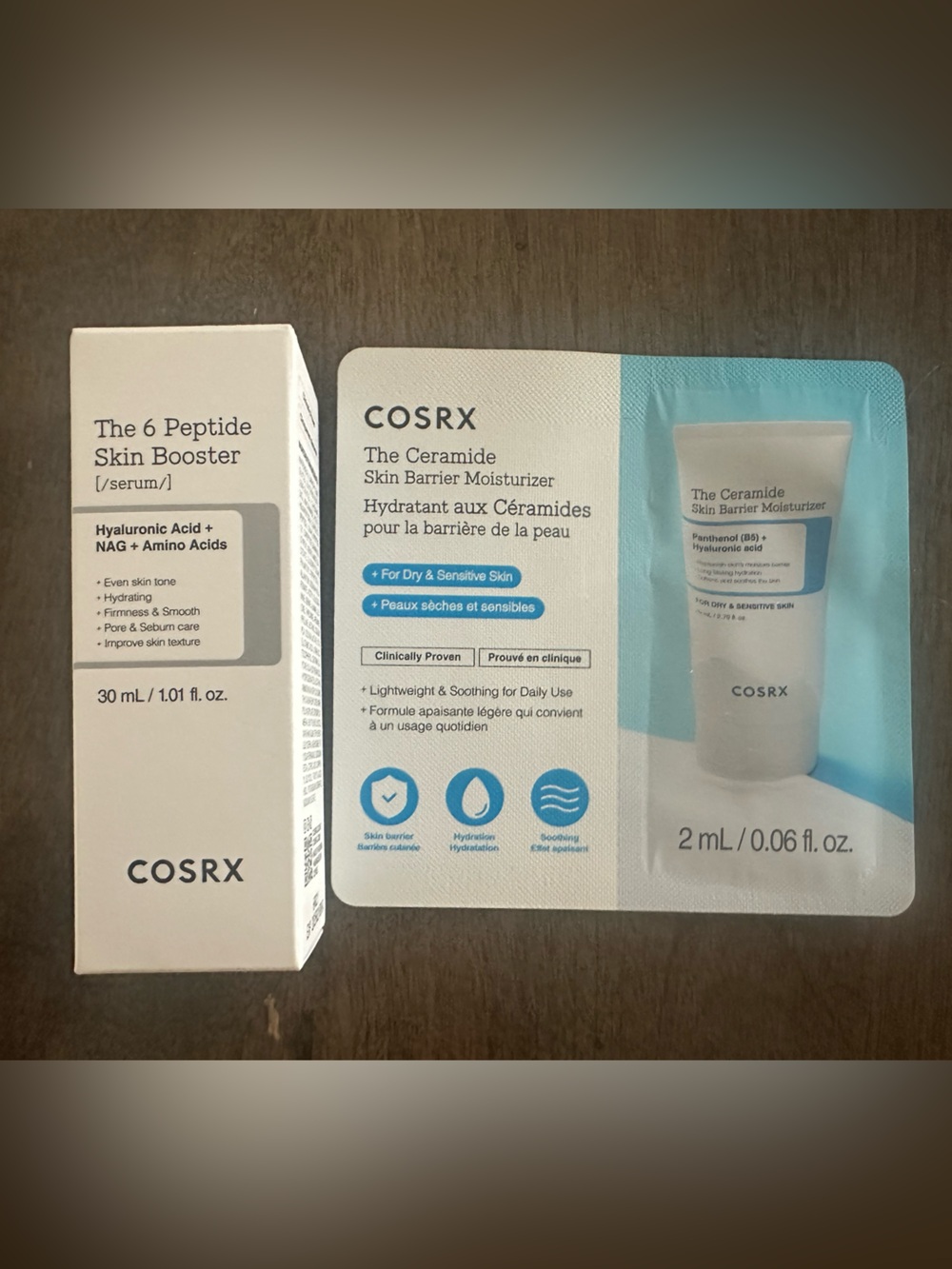 COSRX Ceramide Skin Moisturizer Sample Pack